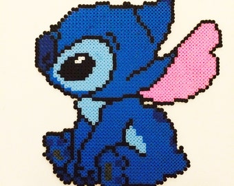 Stitch (Lilo and stitch) Disney - Mini Hama bead - Wall art - Magnet