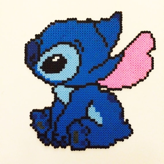 Stitch (Lilo and stitch) Disney - Mini Hama bead - Wall art - Magnet