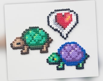 Mascotas de Stardew Valley (Tortuga) - Decoración de pared - Imán - Llavero - Adorno para pastel