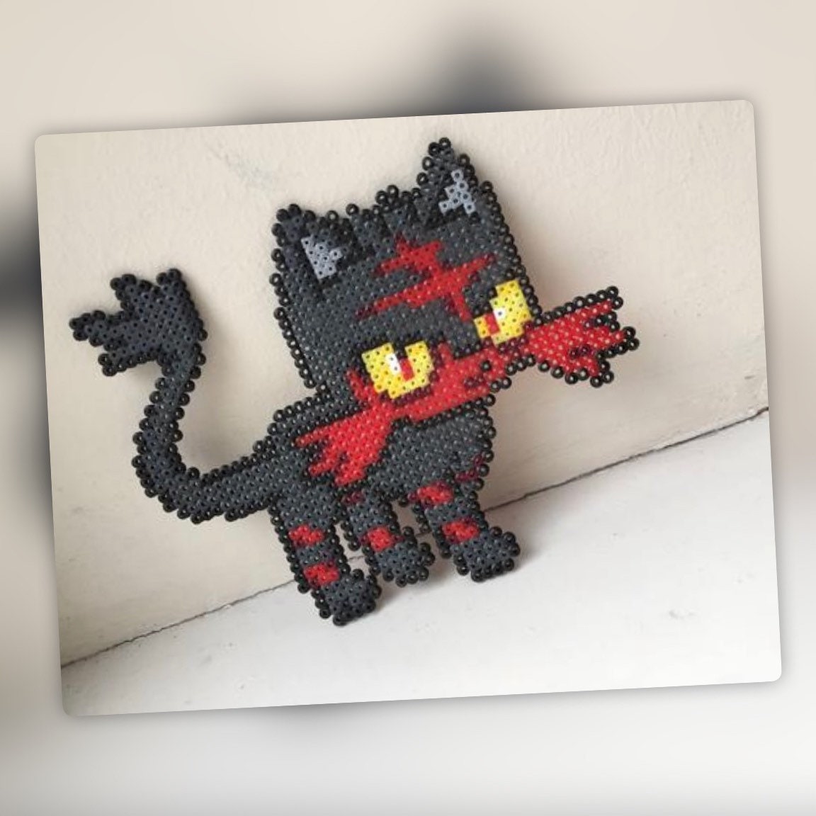 Articuno pokemon Mini Hama Bead Wall Art/ Magnet 