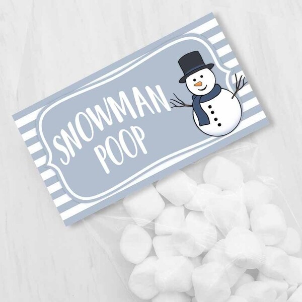 Snowman Poop Bag Topper - Etsy