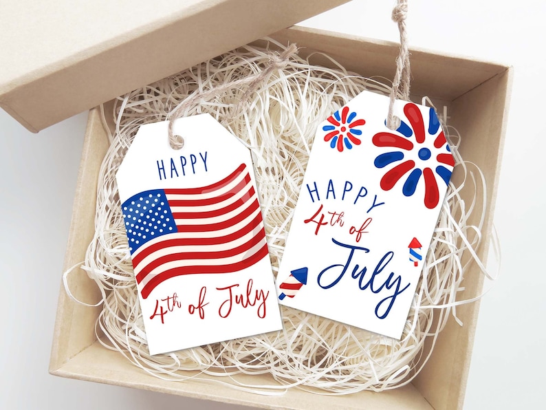 Patriotic Gift Tags