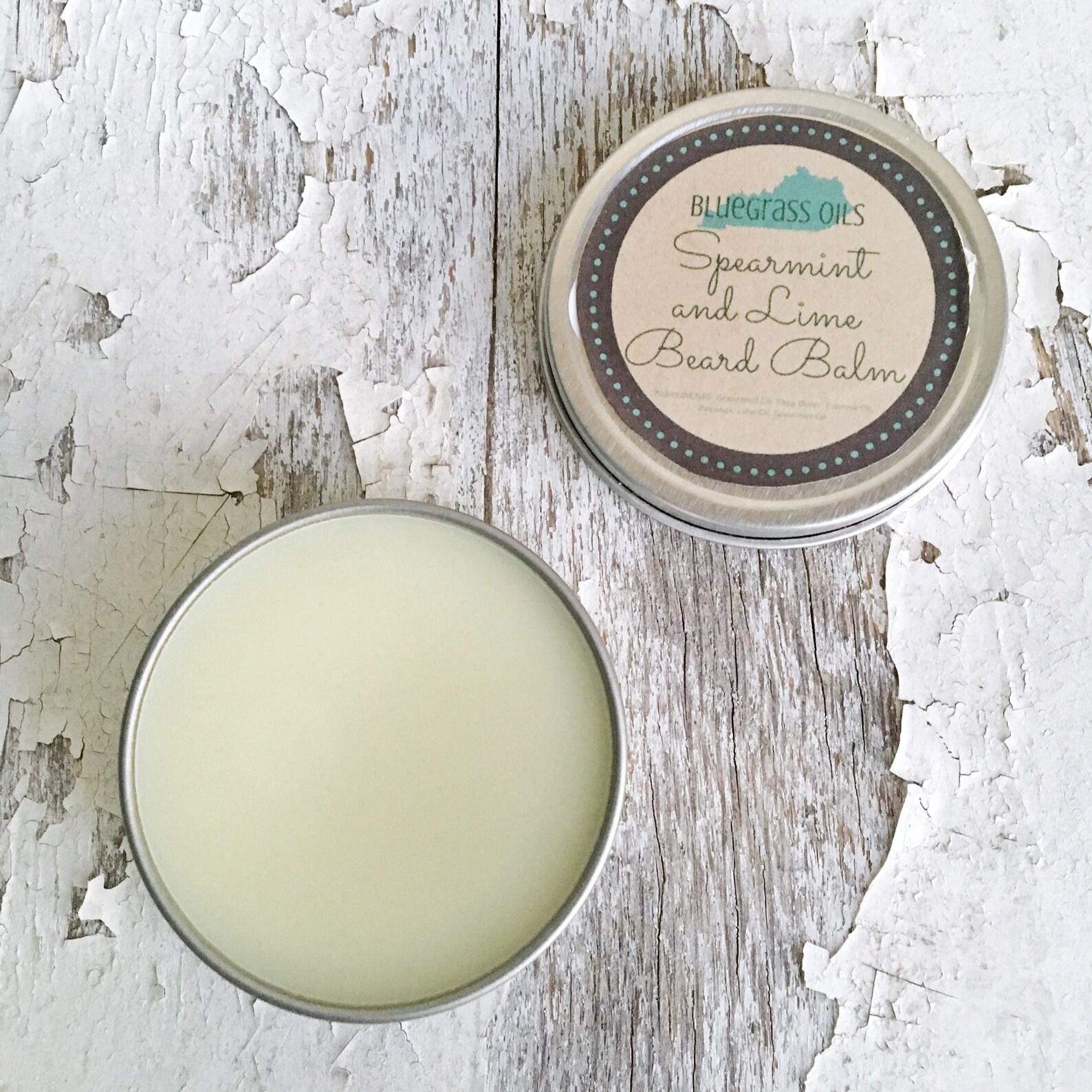 Scented Beard Balm Citrus Beard Balm Mint Beard Balm Etsy