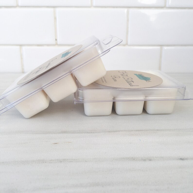 Housewarming Gift Hot Buttered Rum Pumpkin Apple Bourbon Scented Melts Soy Wax Melts Peppermint Fluff