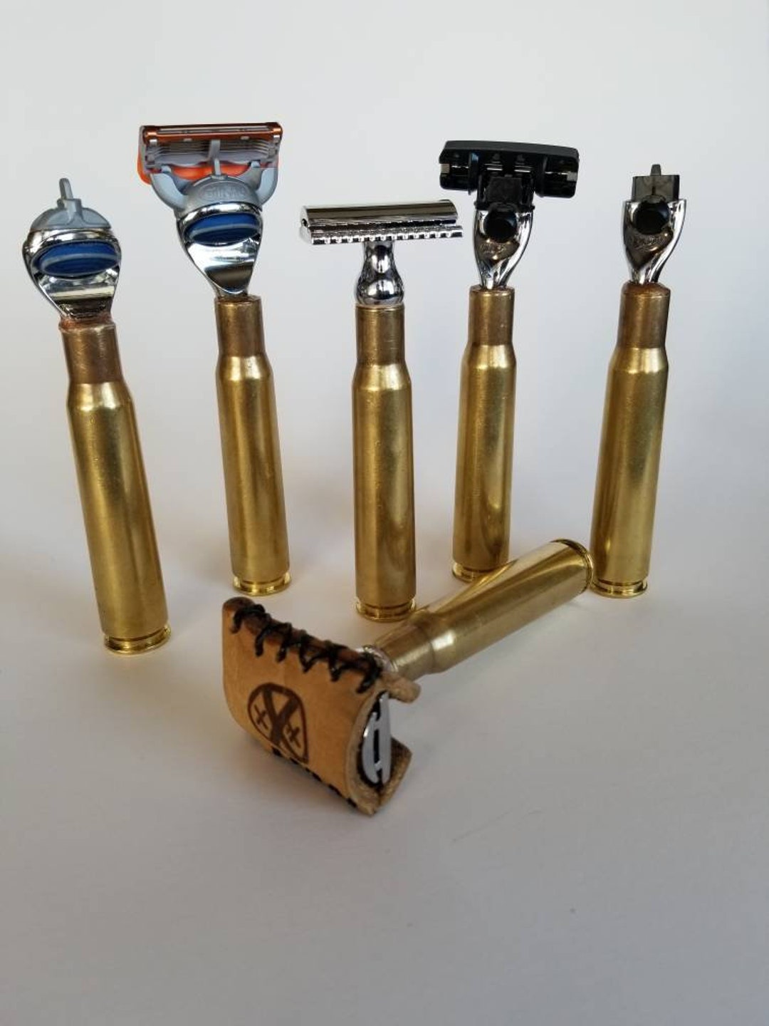 50 Caliber Brass Bullet Razor by Homer Cuts. - Etsy