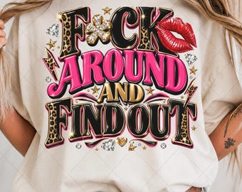 Sassy Leopard Print Quote PNG, Glam Baddie Graphic (Digital Download)
