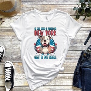 Funny Pitbull Dog Shirt: &quot;If You Need A Friend&quot; Unisex Tee