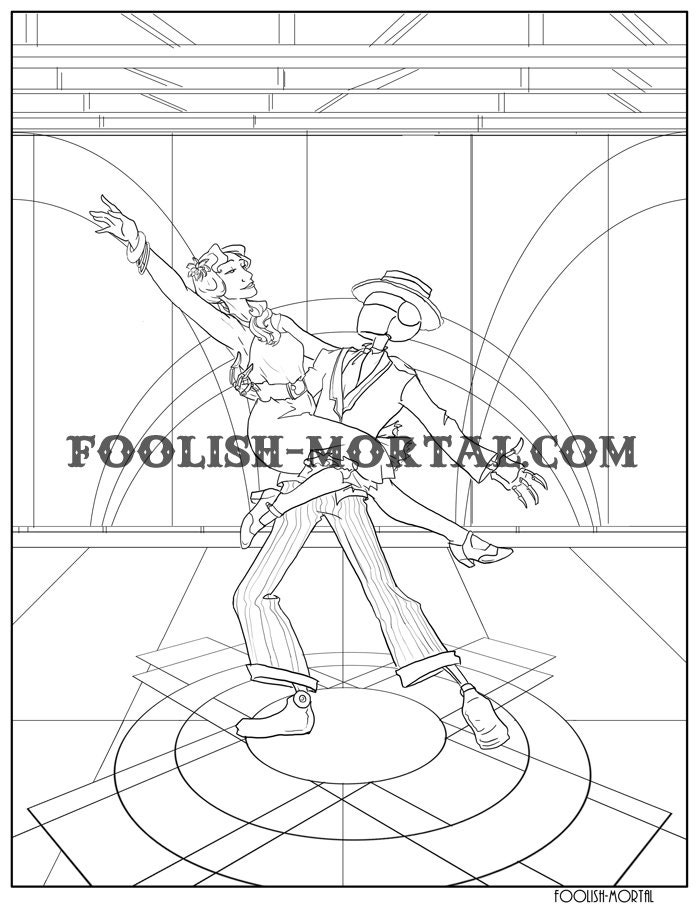 Electromatic Speakeasy Downloadable Coloring Pages | Etsy