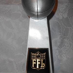Super Bowl 15&quot; Lombardi Trophy Fantasy Football League Trophy FREE ENGRAVING!