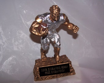 Monster Football Fantasy Football Trophy Award Free Engraving!