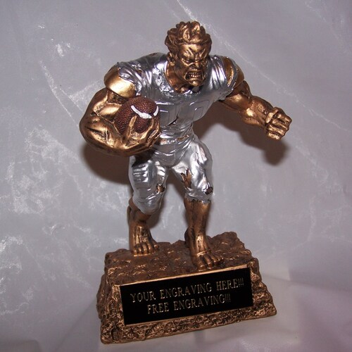 Football Trophies Gold Flash Football Trophy Award Free Engraving 