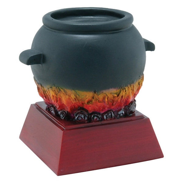 6" Chili Cook-off Trophy Award-Chili Pot/Soup Cooking Contest First Place Award