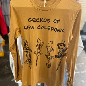 Camiseta de manga larga Geckos de Nueva Caledonia