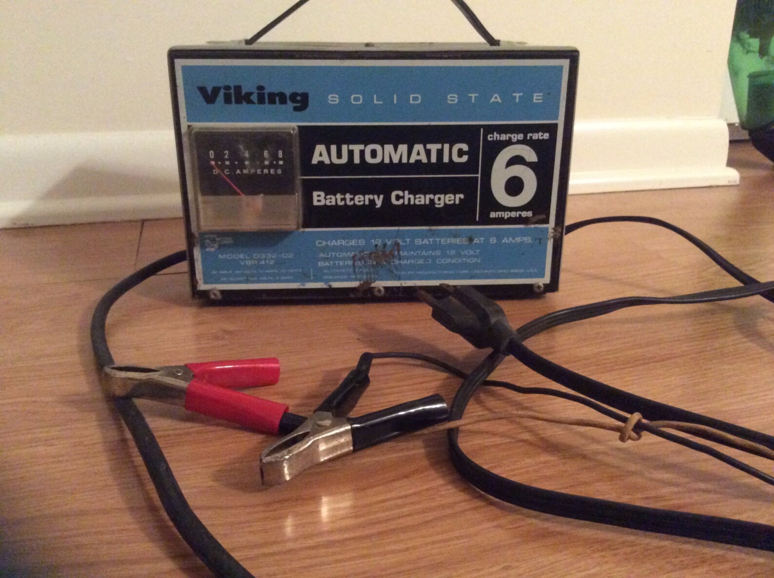 Vintage battery charger Viking solid state automatic 6 amp Etsy