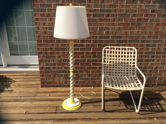 Vintage Mid Century Floor Lamp Modern Mod Barley Twist Vintage Mid Century Floor Lamp Modern, Vintage Mid Century Floor Lamps