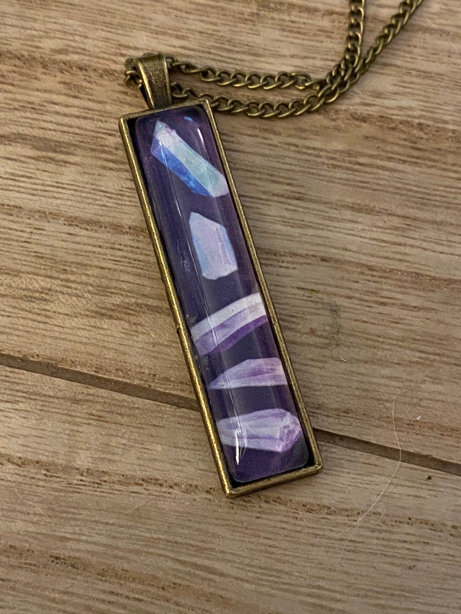 Crystal Pendant Etsy