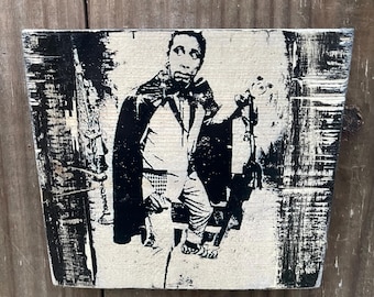 Screamin’ Jay ~5x5” on Wood