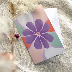 Carte de souhaits imprimée - Ma place au travail x Karina Isabelle - 5 x 7 pouces - modèle 2