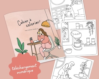 Libro para colorear 2 - Descarga digital - Páginas para colorear