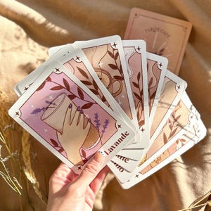 Cartes imprimées - Tarot-Café - 4 x 6 pouces