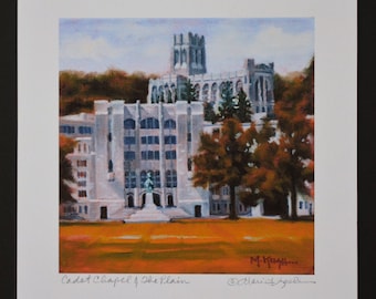 WEST POINT Print / College Art Print / USMA Fine Art Print