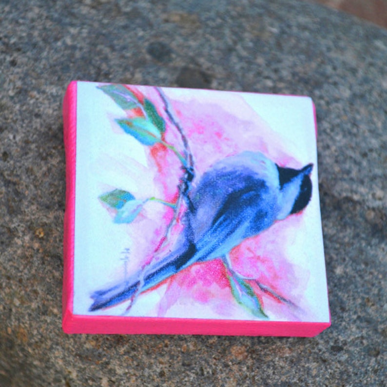 Chickadee Magnet Bird Magnet *MORE MAGNETS* available under Ornaments /& Magnets section