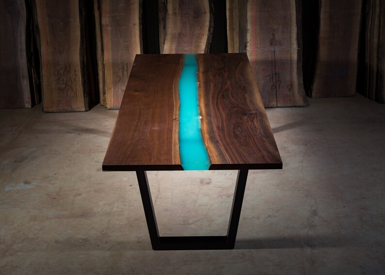 glow in the dark epoxy resin table glow in the dark epoxy resin table
