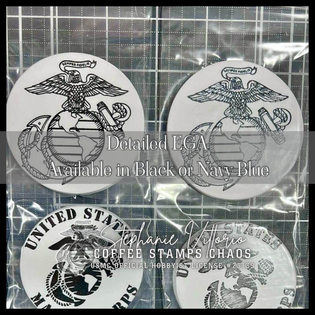 Classic Marine Corps Card • Timeless EGA Design • Honor & Tradition - Etsy