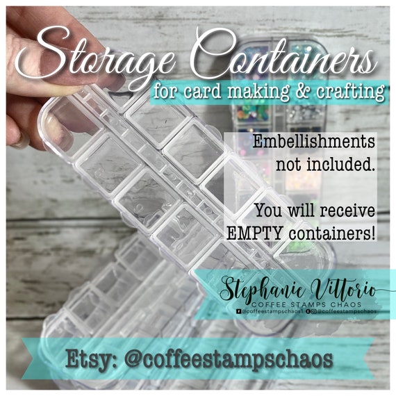 10 EMPTY STORAGE CONTAINERS Etsy