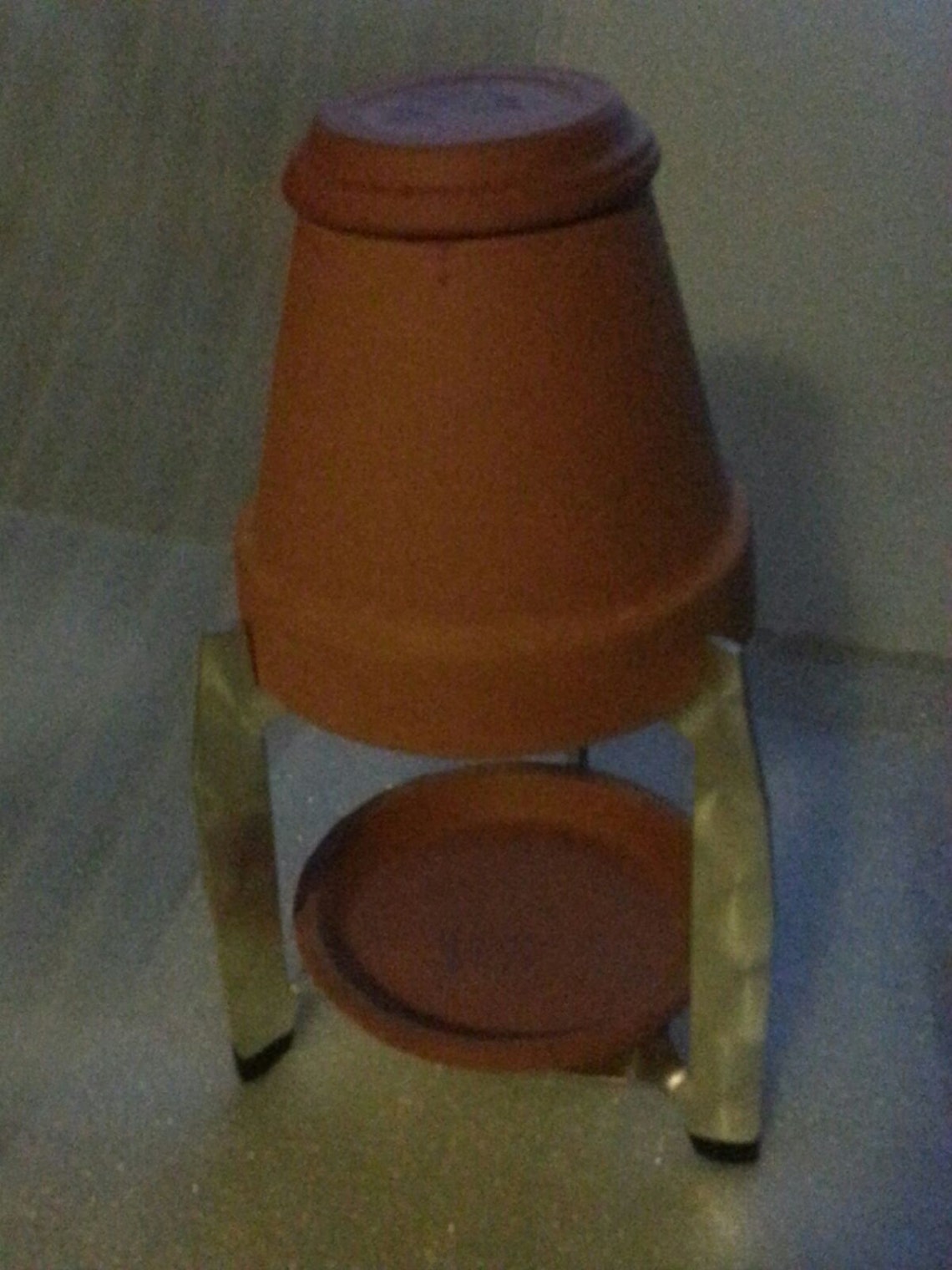 5 Inch Flower Pot Heater. This is a Ready to Use Candle Holder. Just