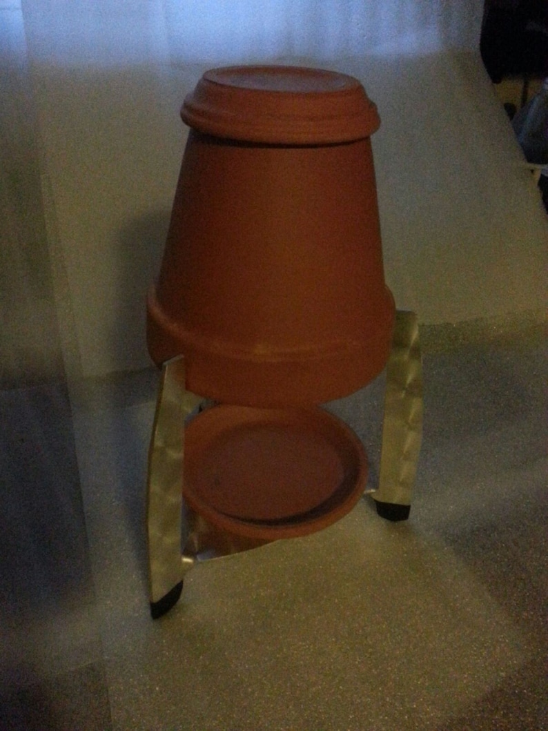 6 Inch Flower Pot Heater. Ready to Place One or More Candles Under It and Light. Etsy