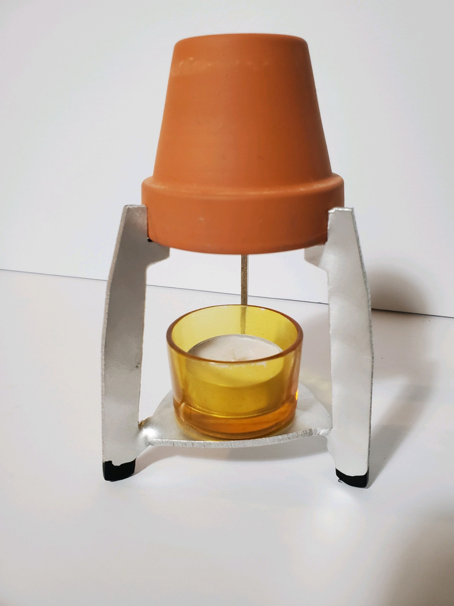 Single Votive Candle Flowerpot Heater. Etsy