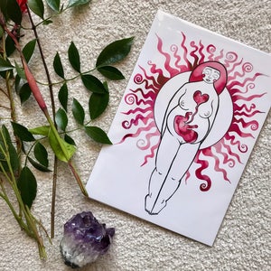 Art Print - Radiant Mama - A4