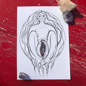 Art Print - Maiden Wombyn - A4