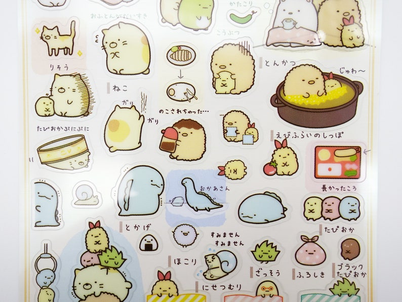 japanese sumikko gurashi cute planner stickers kawaii