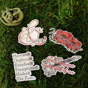Hadestown inspired Stickers