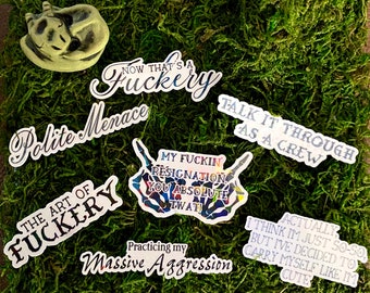 Our Flag Means Death Inspired Stickers