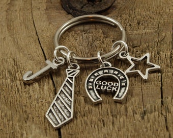 religious best wishes for new job New job keyring, Good luck keyring, personalized keychain, personalised good luck keyring, new job, good luck keychain, new job keychain