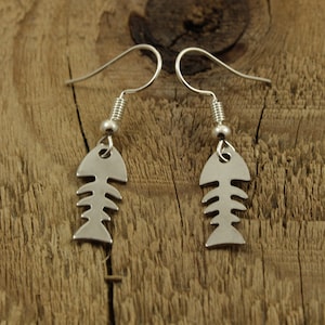 Dead sales fish earrings