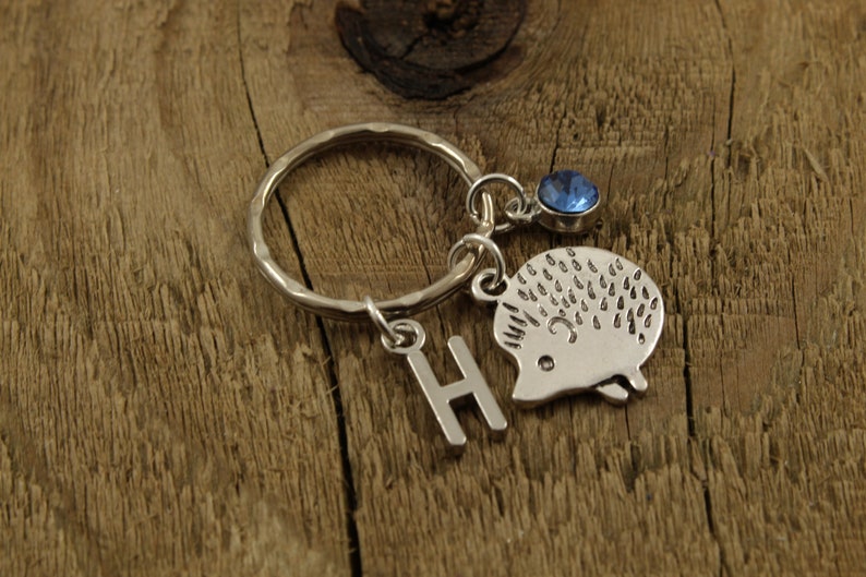 Hedgehog Keyring Hedgehog Keychain Hedgehog Bag Charm Etsy