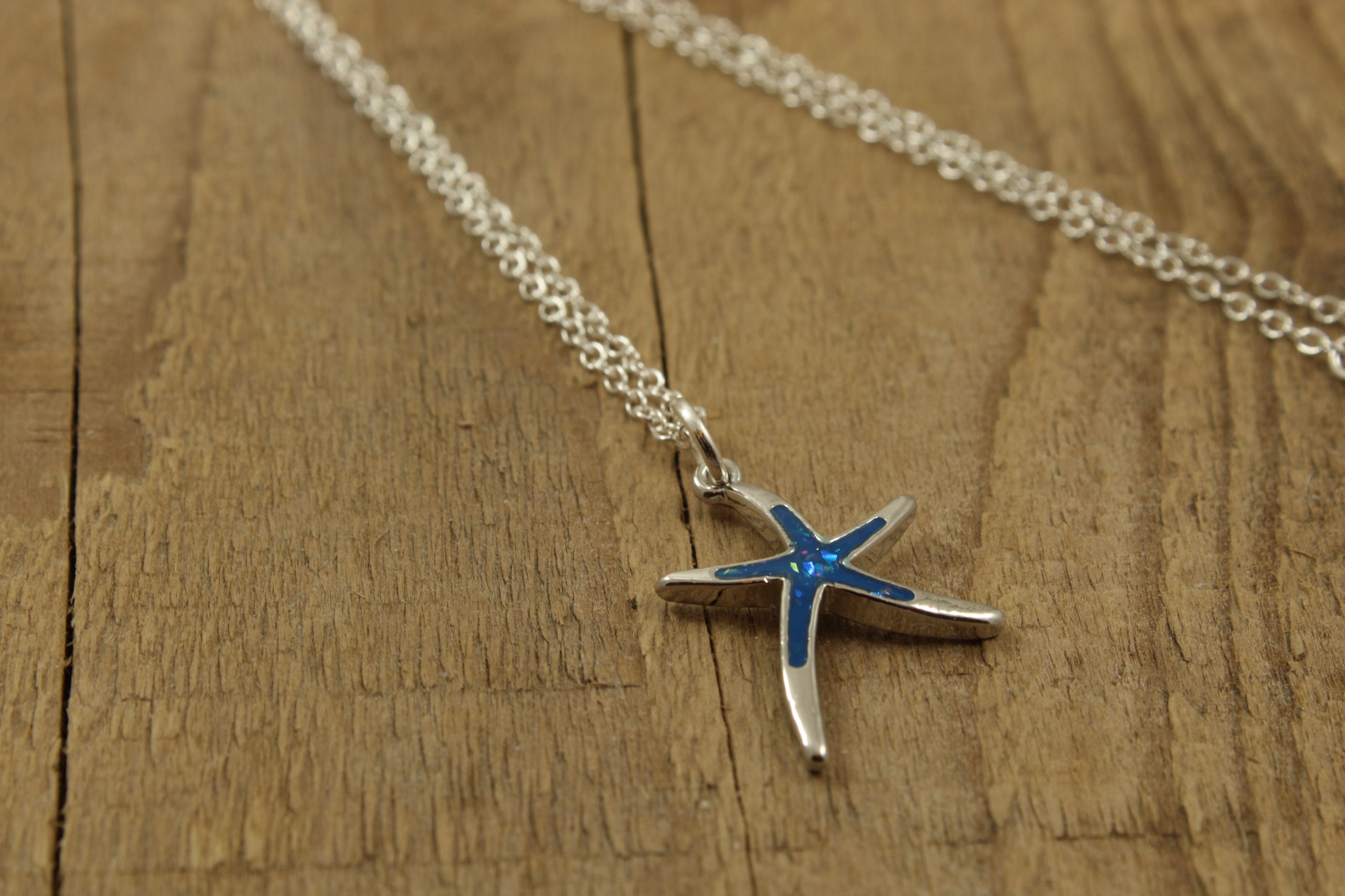 Starfish Necklace Silver | Bamboo Trading Company