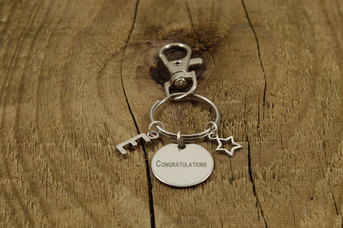 Congratulations Keychain Congratulations Keyring - Etsy