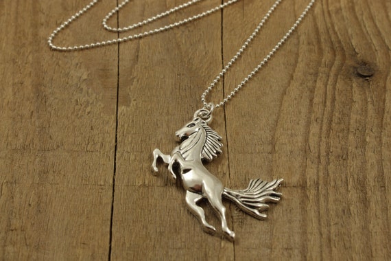 Collier My Horse chaîne et pendentif cheval argent
