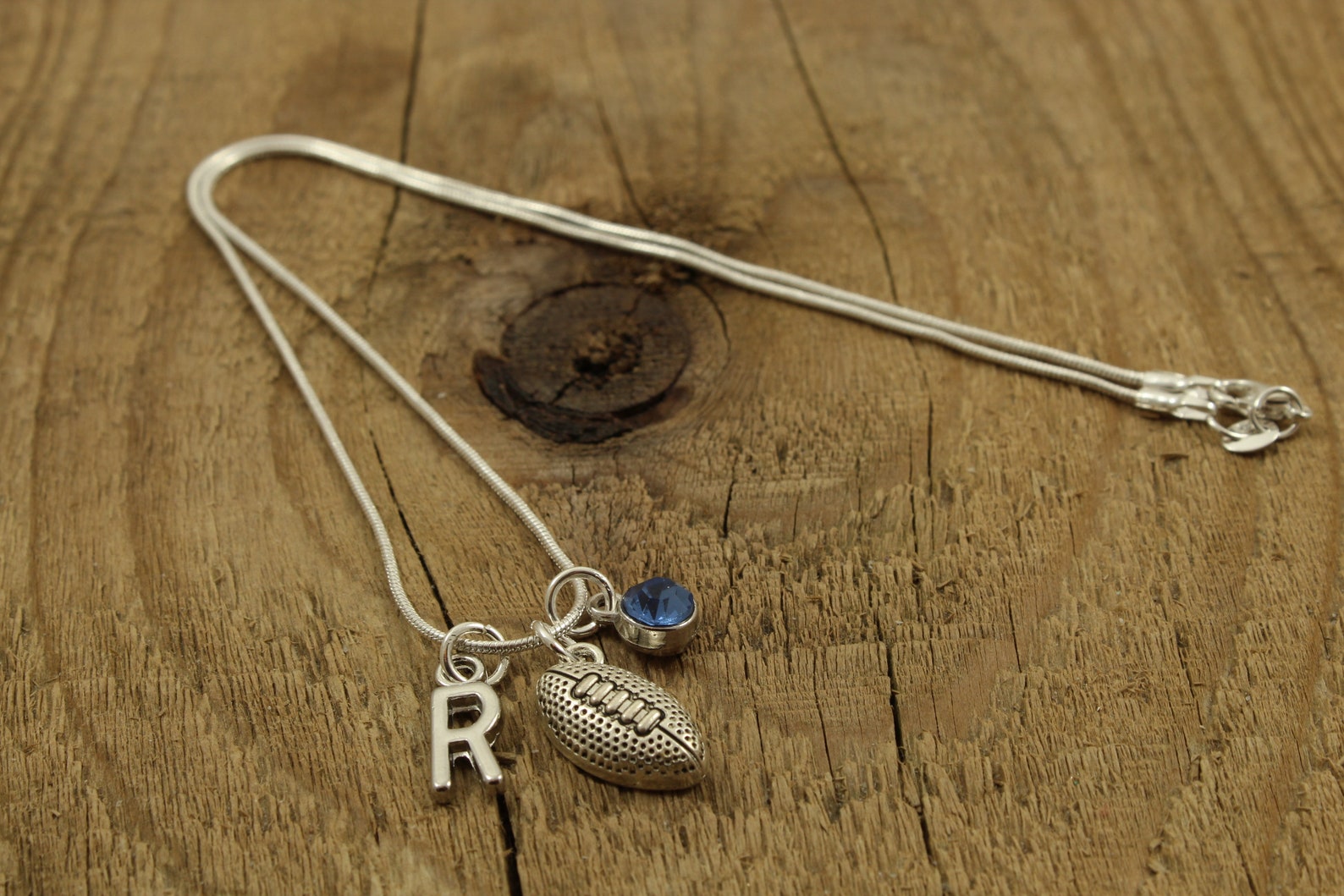 Rugby Necklace Rugby Pendant Rugby Ball Necklace Etsy