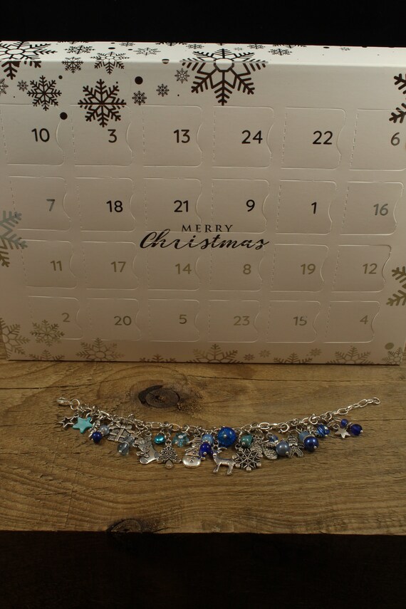 Advent Calendar Charm Bracelet Advent Calendar Alternative - Etsy Israel