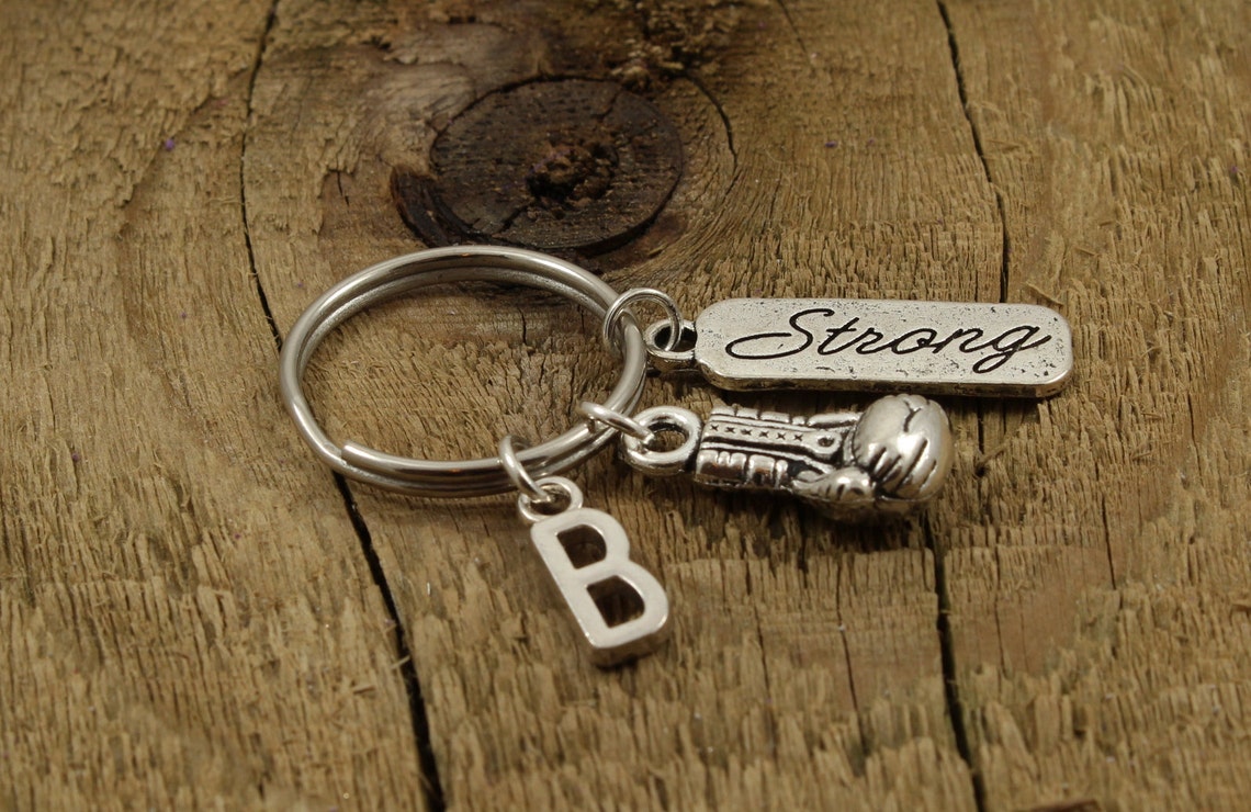 Boxing Keyring Boxer Keychain Boxing Glove Keychain | Etsy