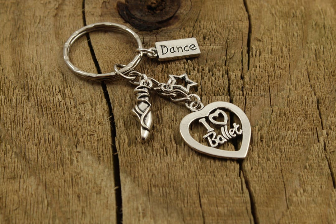 Dancer Keyring, Ballerina Keychain, Ballet Keyring, Ballerina Gift ...