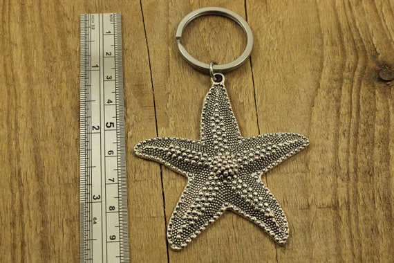 Starfish keyring sale