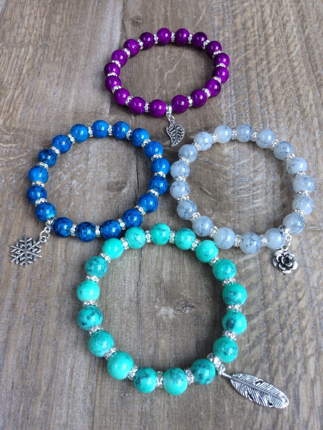 Customisable bead bracelet colourful bead bracelet chunky | Etsy