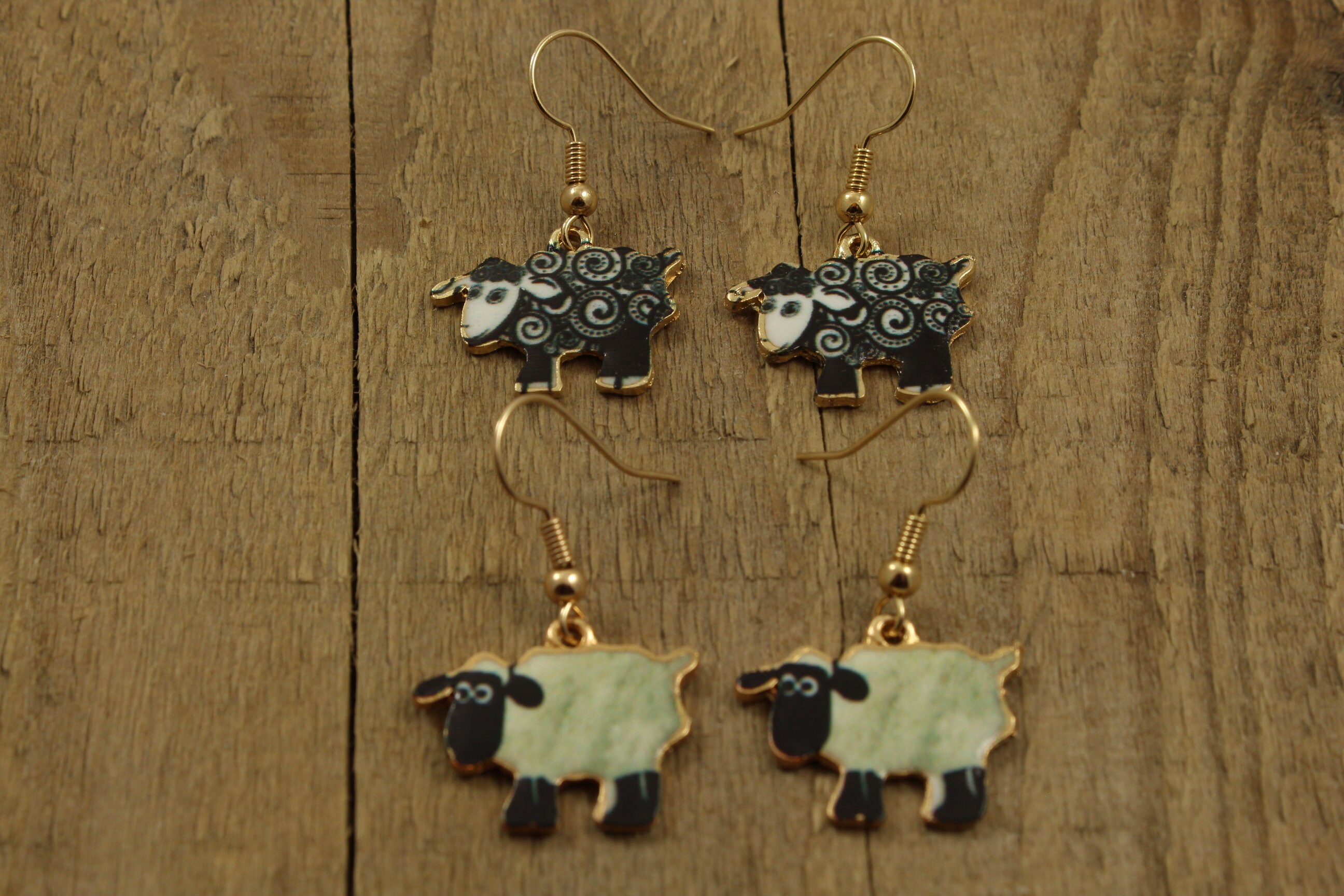 Sheep earrings sale